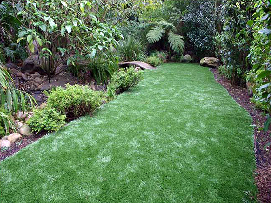 Fake Turf Westwood Michigan Landscaping Business Backyard