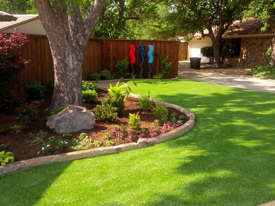 Plastic Grass Akron Michigan City Landscape Backyard Design