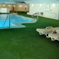 Artificial Grass Carpet Woodland Beach, Michigan Landscape Rock, Backyard Pool