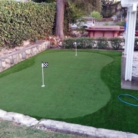 Artificial Grass Hersey, Michigan Putting Green Turf, Backyard Design