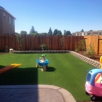 Plastic Grass Wolverine Lake, Michigan Playground Turf, Backyard