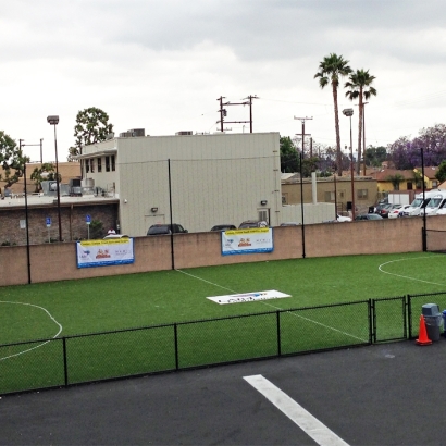 Fake Turf Rochester Hills, Michigan Bocce Ball Court, Commercial Landscape