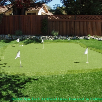 How To Install Artificial Grass Lincoln Park, Michigan Putting Green Grass, Backyard Landscape Ideas