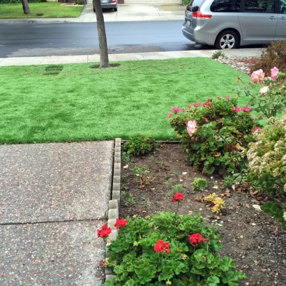 Installing Artificial Grass Argentine, Michigan Landscape Photos, Front Yard