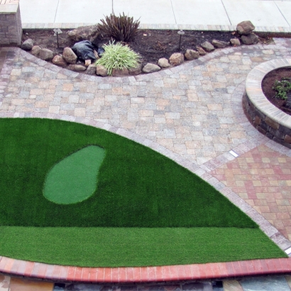 Synthetic Turf Farmington Hills, Michigan Outdoor Putting Green, Small Front Yard Landscaping