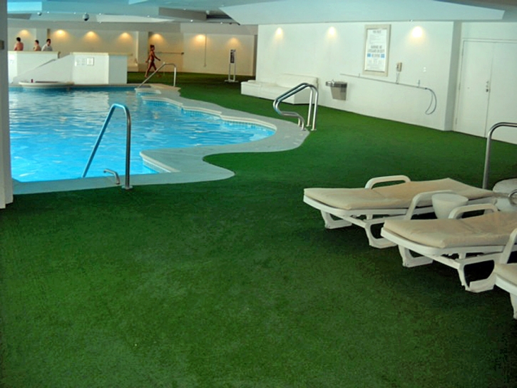 Artificial Grass Carpet Woodland Beach, Michigan Landscape Rock, Backyard Pool