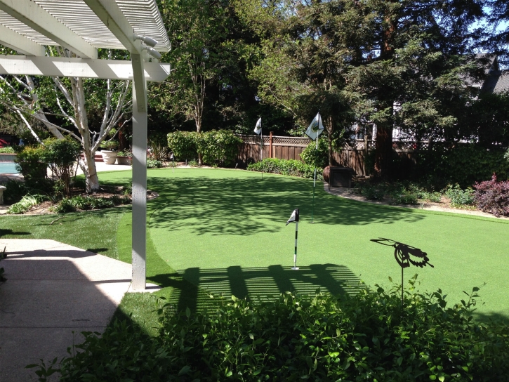 Artificial Grass Installation Carson City, Michigan Landscape Rock