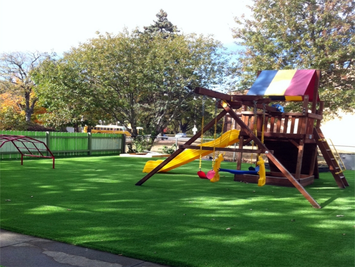 Grass Turf Trenton, Michigan Lacrosse Playground, Commercial Landscape