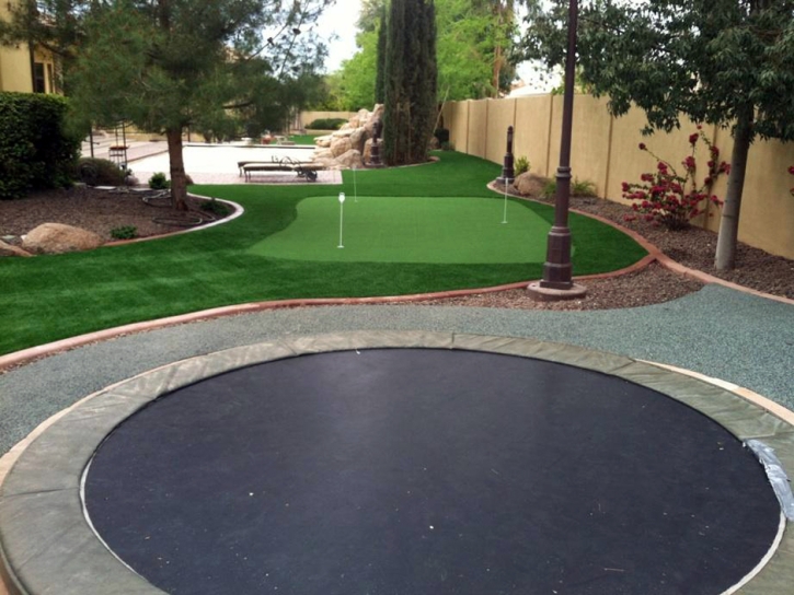 Installing Artificial Grass Port Sanilac, Michigan Landscape Rock, Small Backyard Ideas